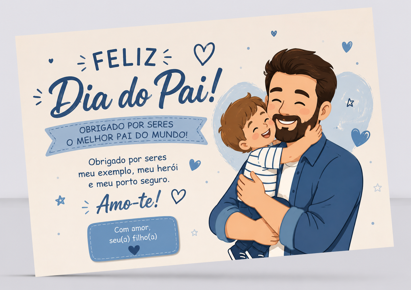 Cartão do Dia do Pai 1