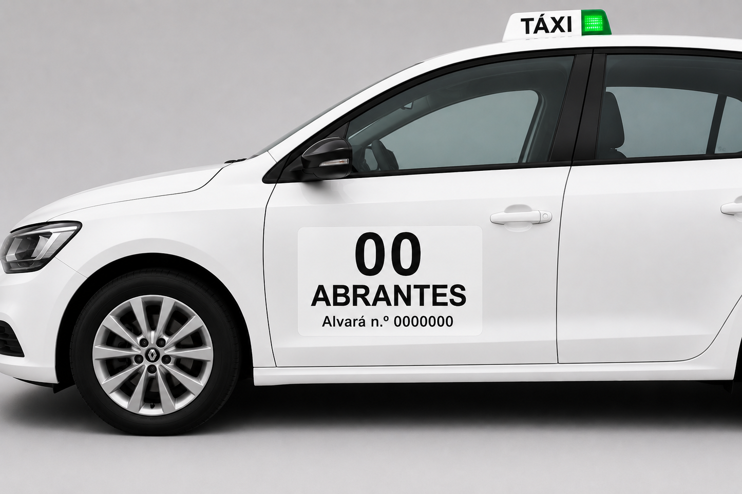 Autocolantes para Táxis