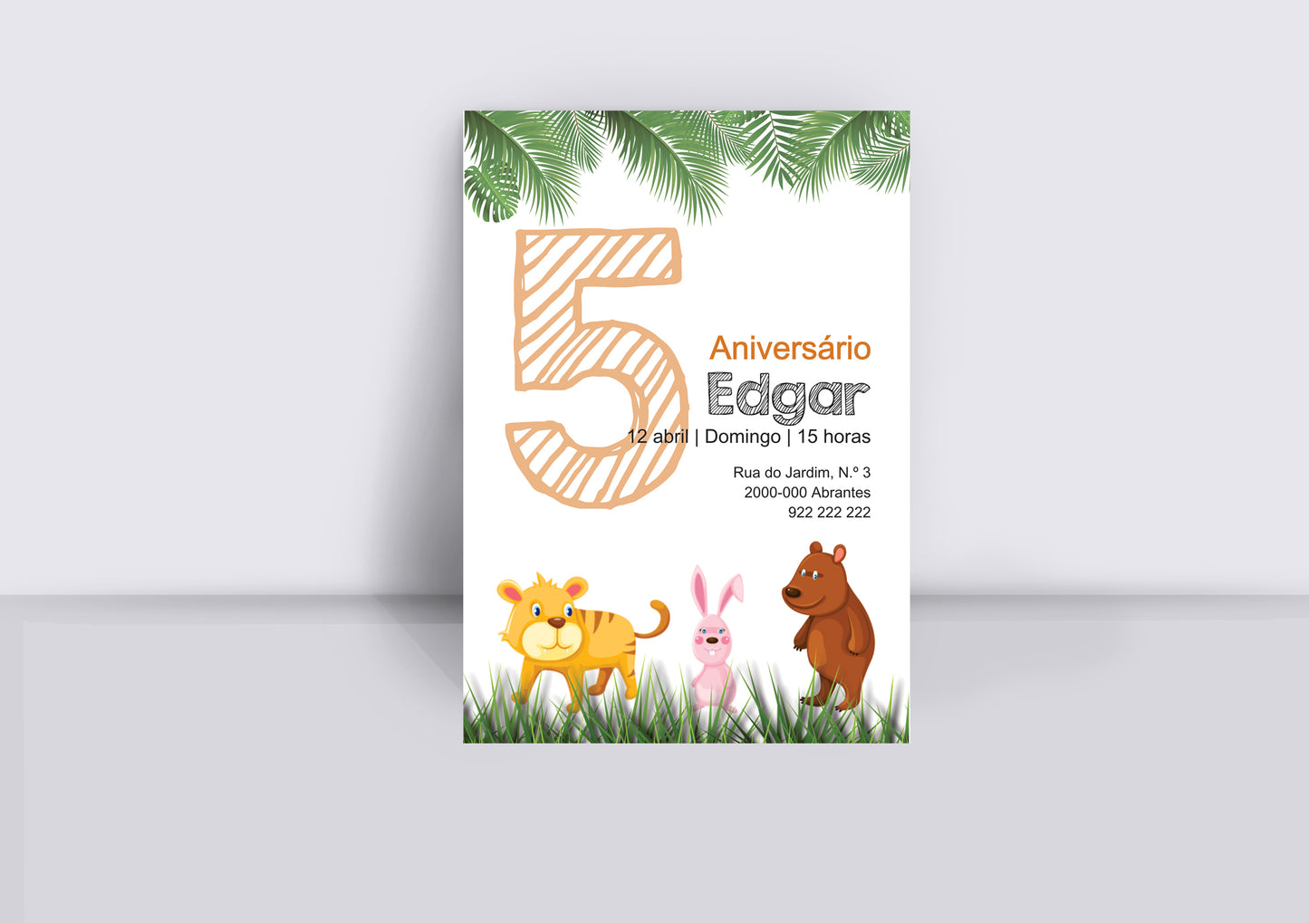 Convite Animais