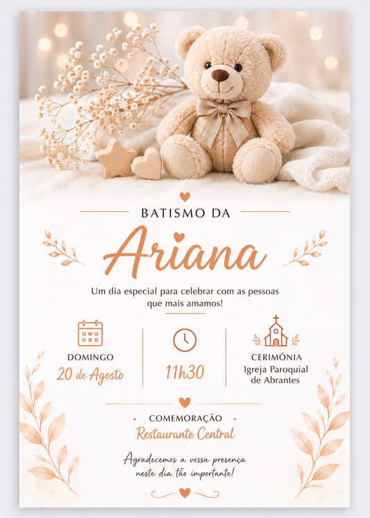 Convites Batismo 1