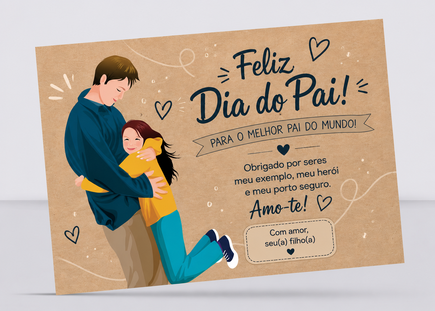 Cartão do Dia do Pai 3