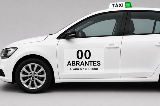 Autocolantes para Táxis
