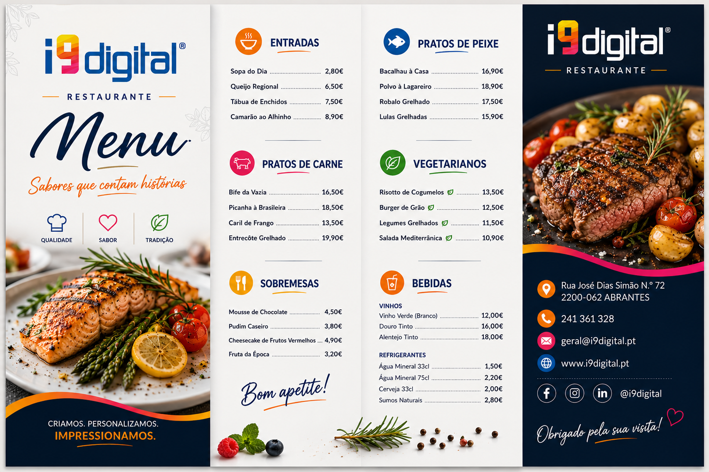 Menu de Restaurante