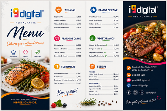 Menu de Restaurante
