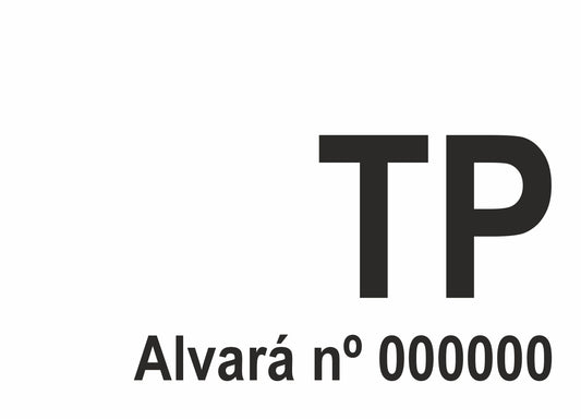 Dístico TP Alvará Transporte