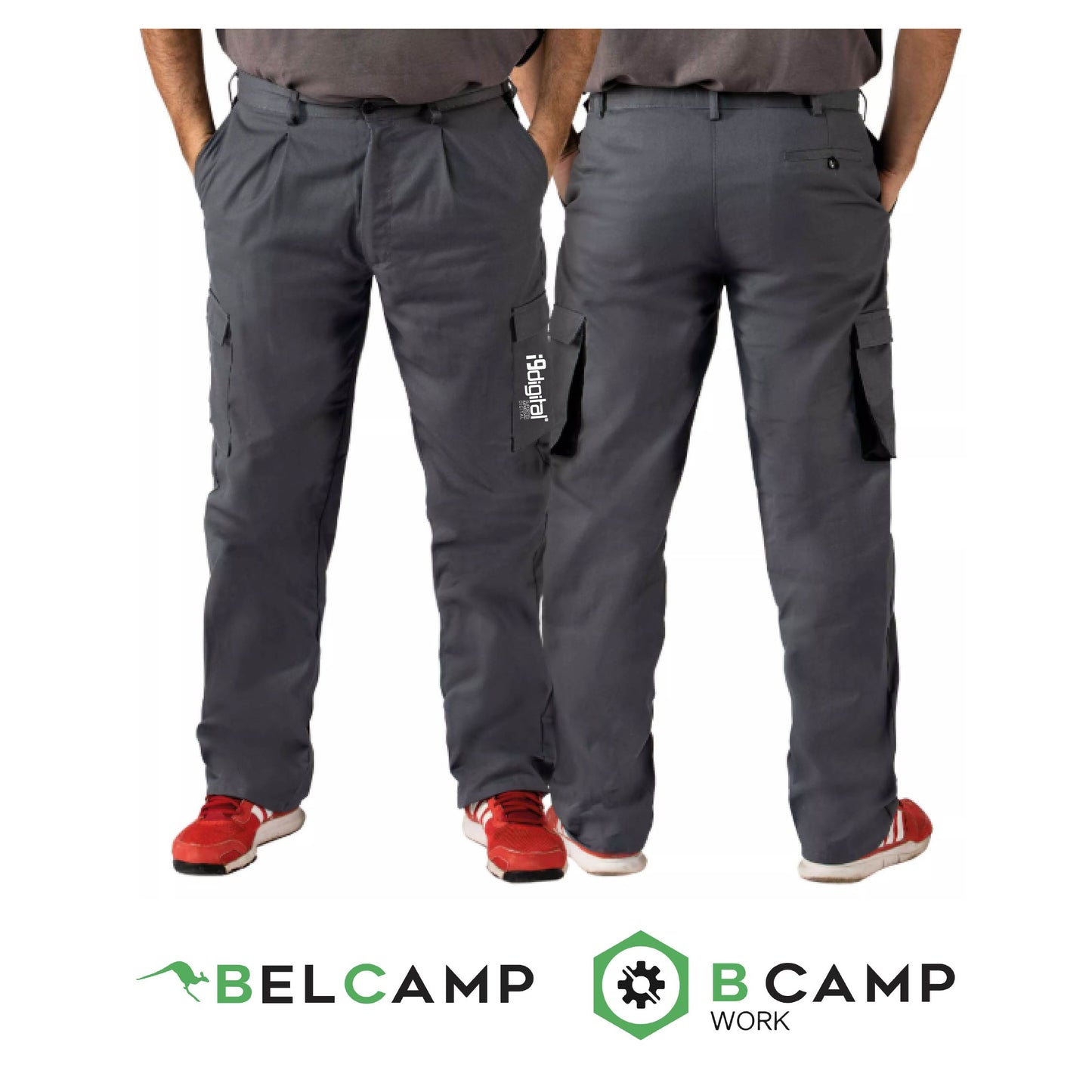 Calças Multi-bolsos T-002