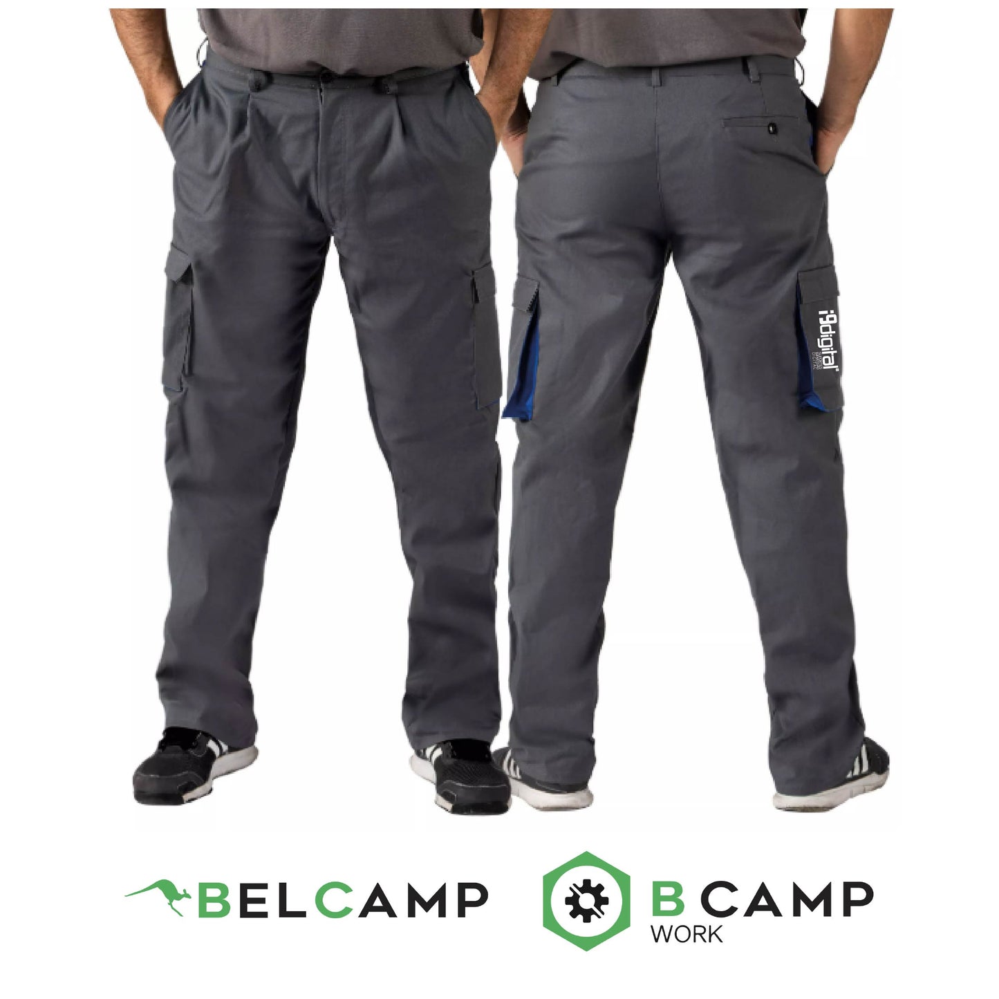 Calças Multi-bolsos T-002