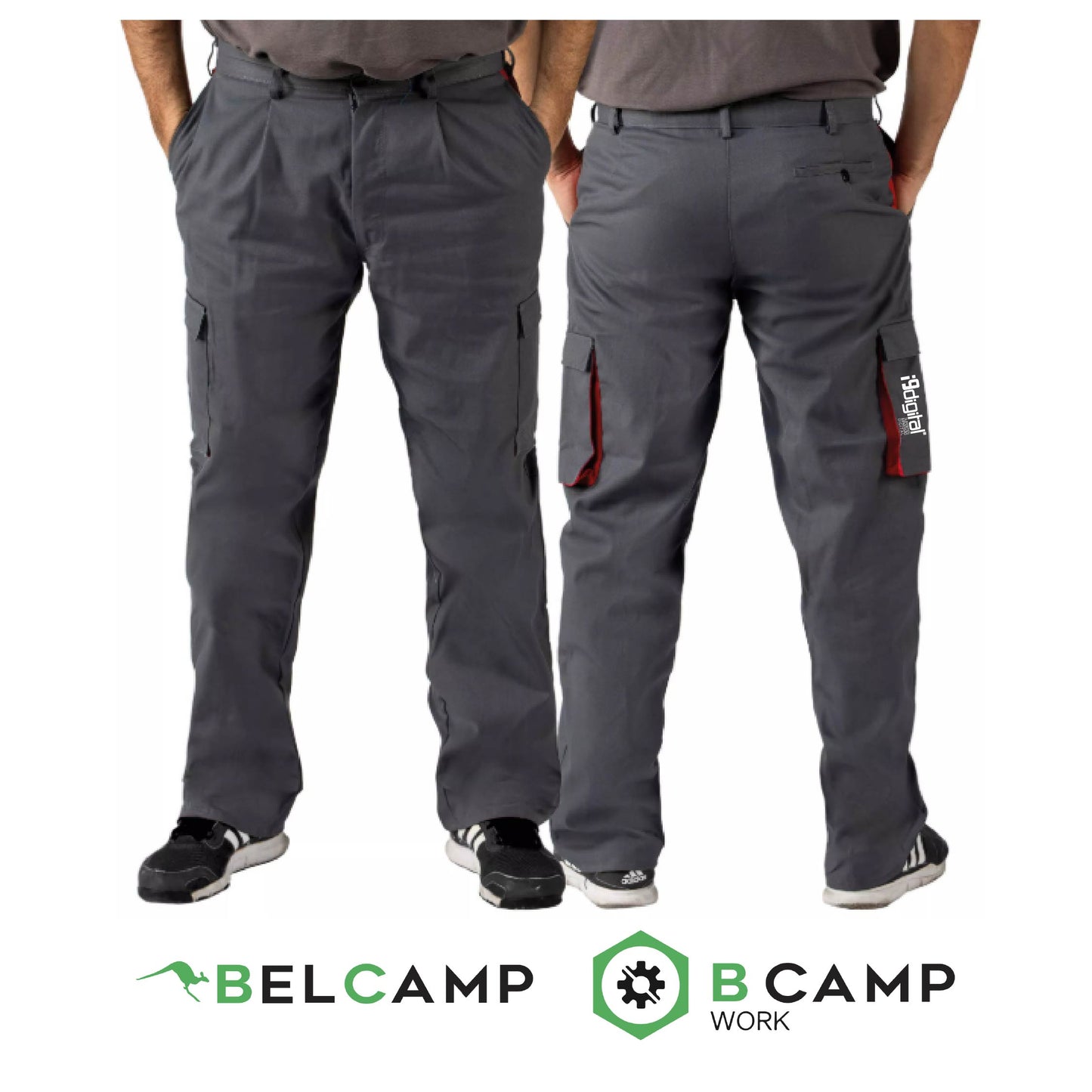 Calças Multi-bolsos T-002