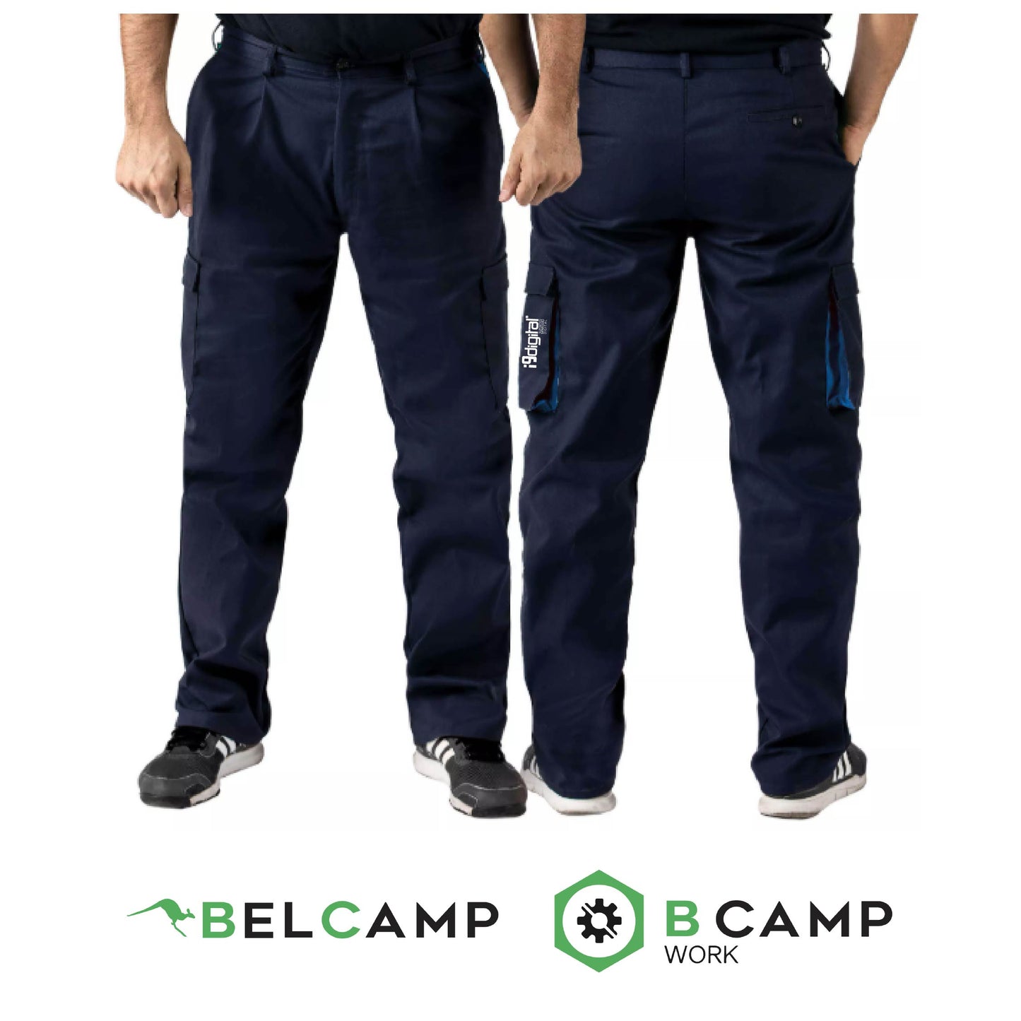 Calças Multi-bolsos T-002