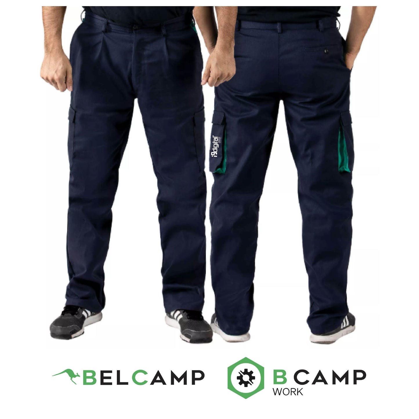 Calças Multi-bolsos T-002