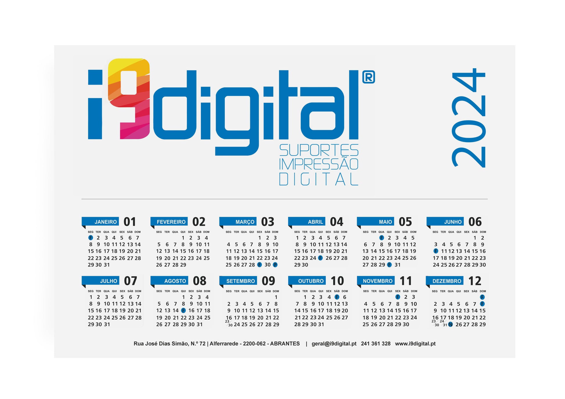 Calendário Planning