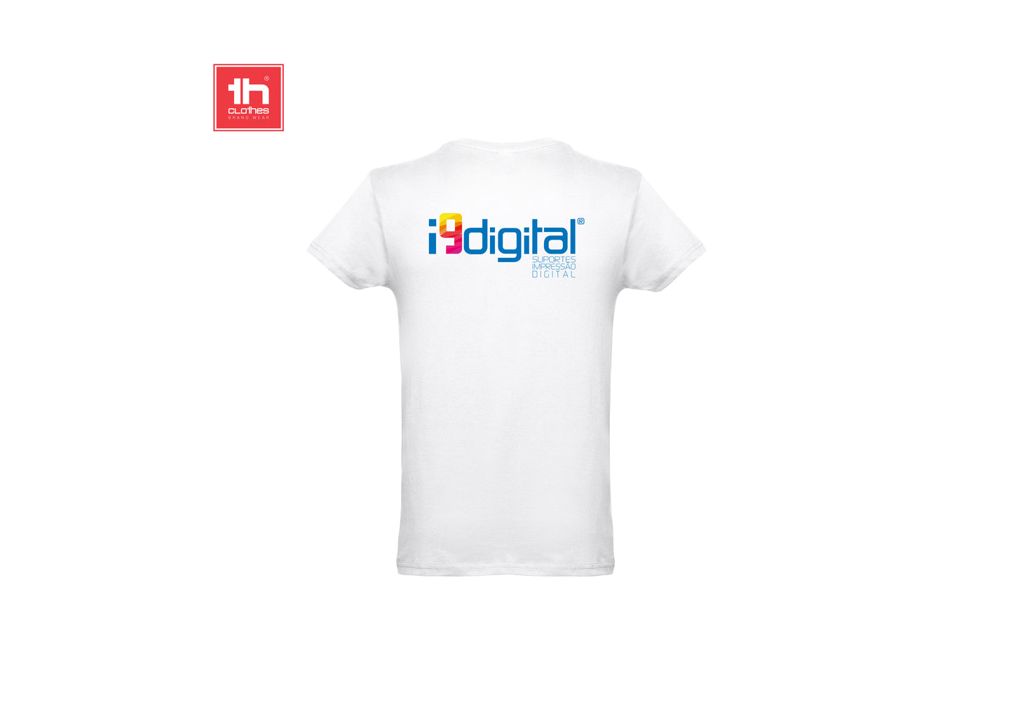 T-shirt personalizada trás ao centro