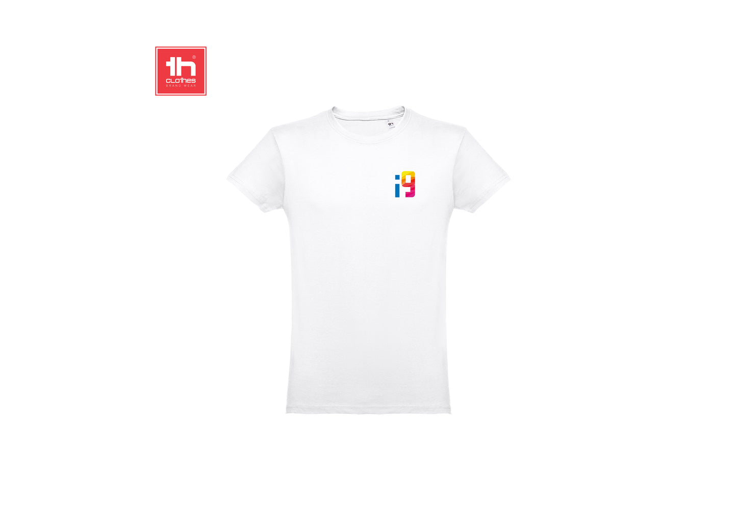 T-shirt personalizada frente superior direito