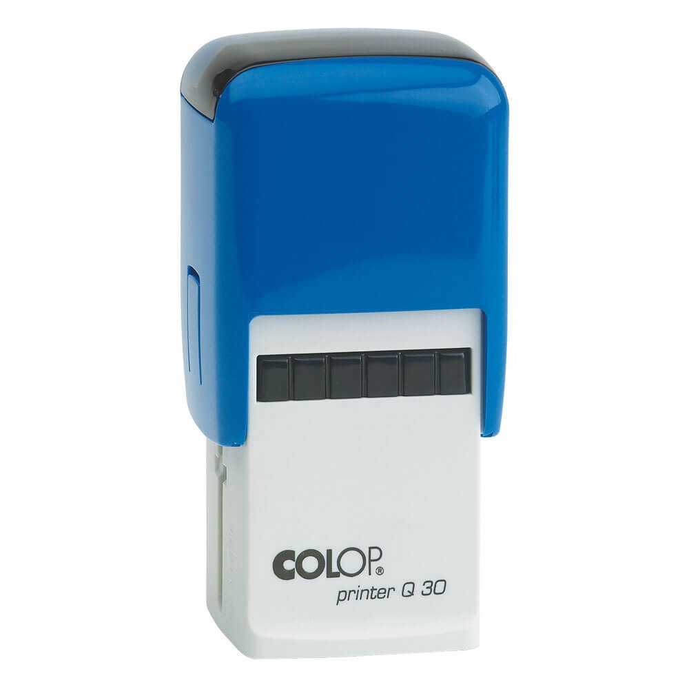 carimbo printer Q30 - tinta azul